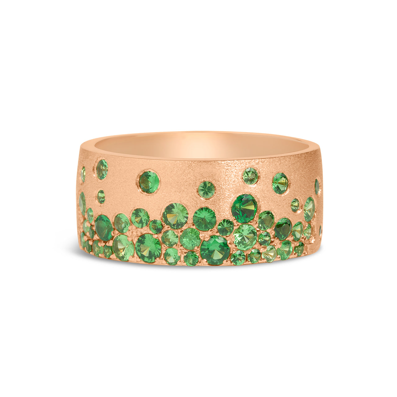 Tsavorite Confetti Signature Cigar Band