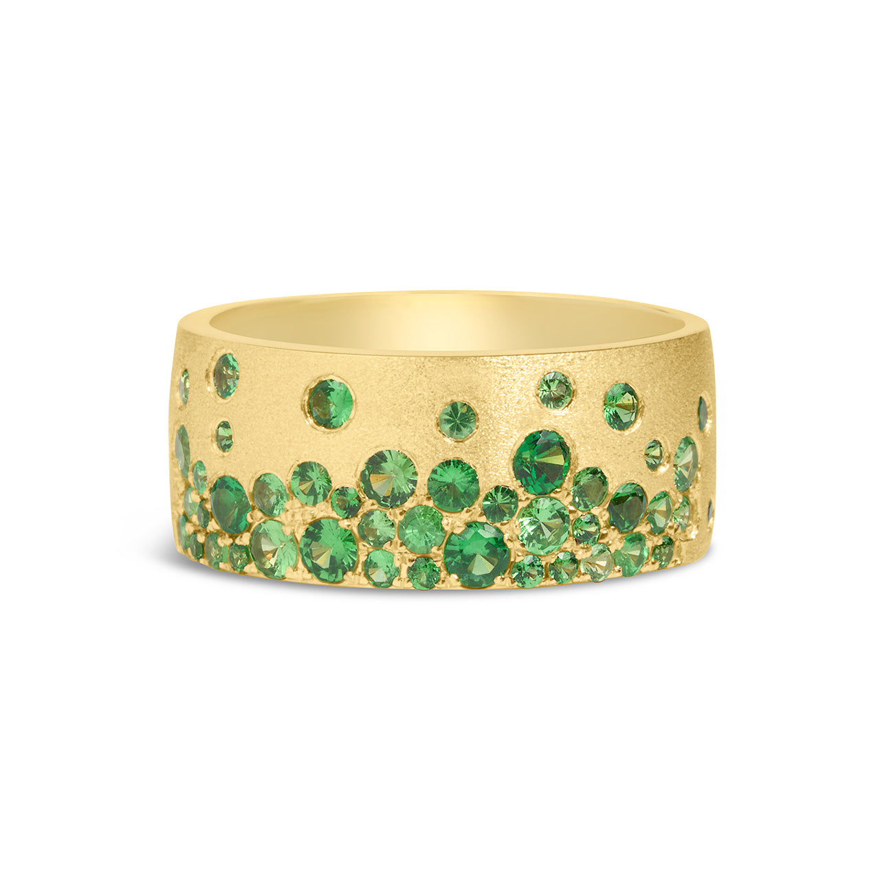 Tsavorite Confetti Signature Cigar Band