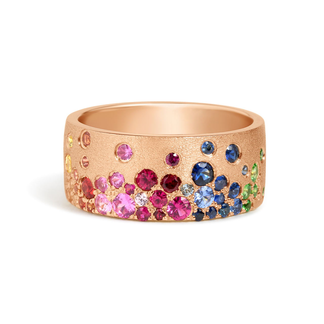 Rainbow Sapphire Confetti Signature Cigar Band