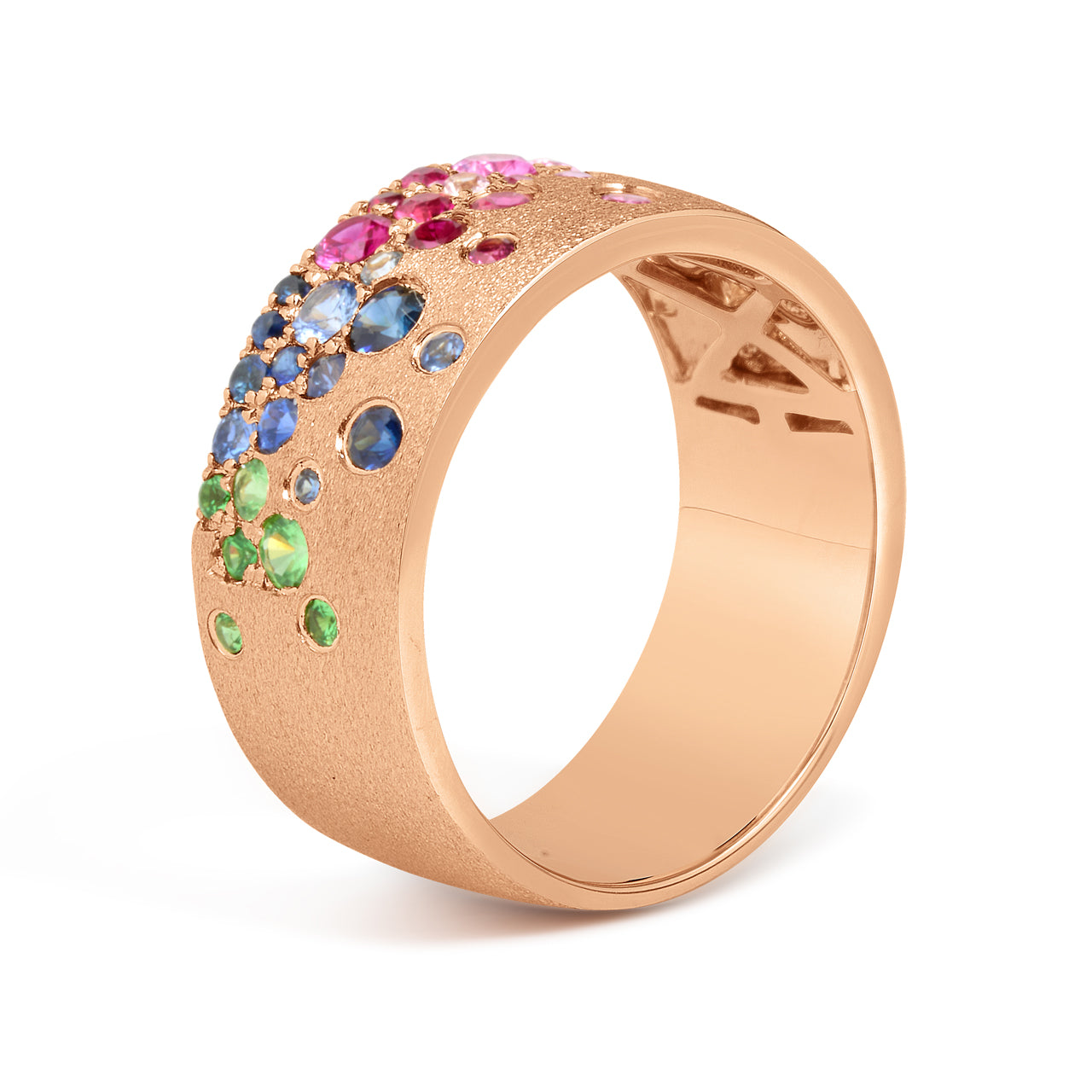 Rainbow Sapphire Confetti Signature Cigar Band