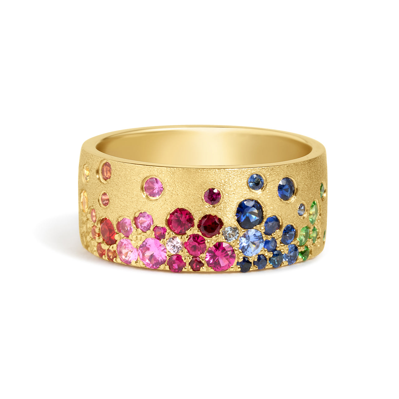 Rainbow Sapphire Confetti Signature Cigar Band