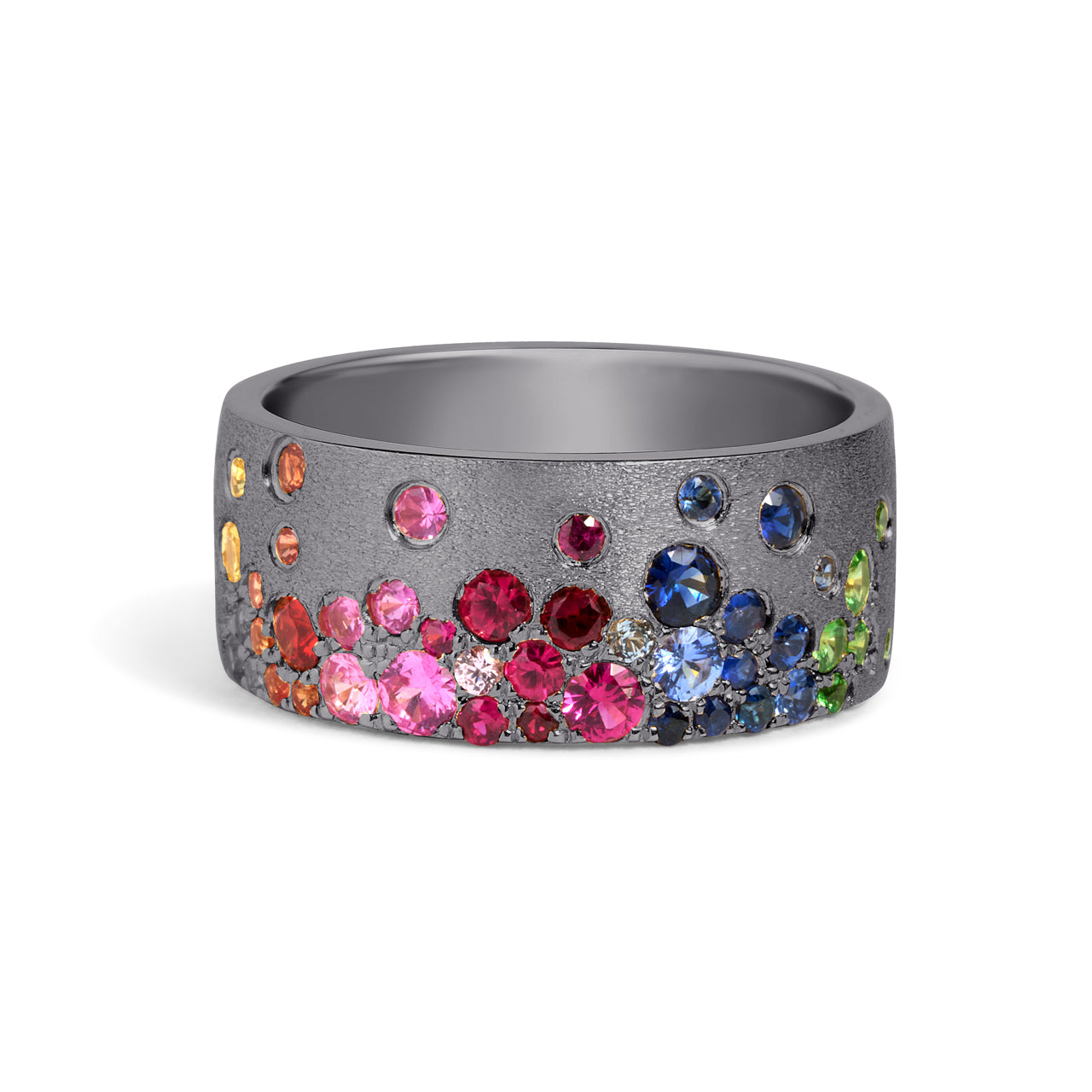 Rainbow Sapphire Confetti Signature Cigar Band