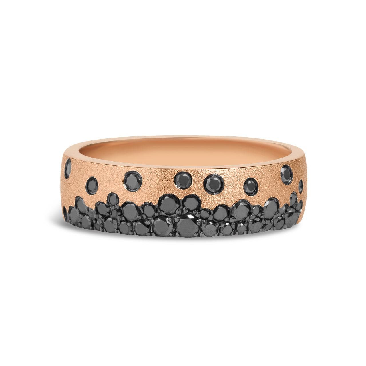 Black Diamond Confetti 5.7mm Cigar Band