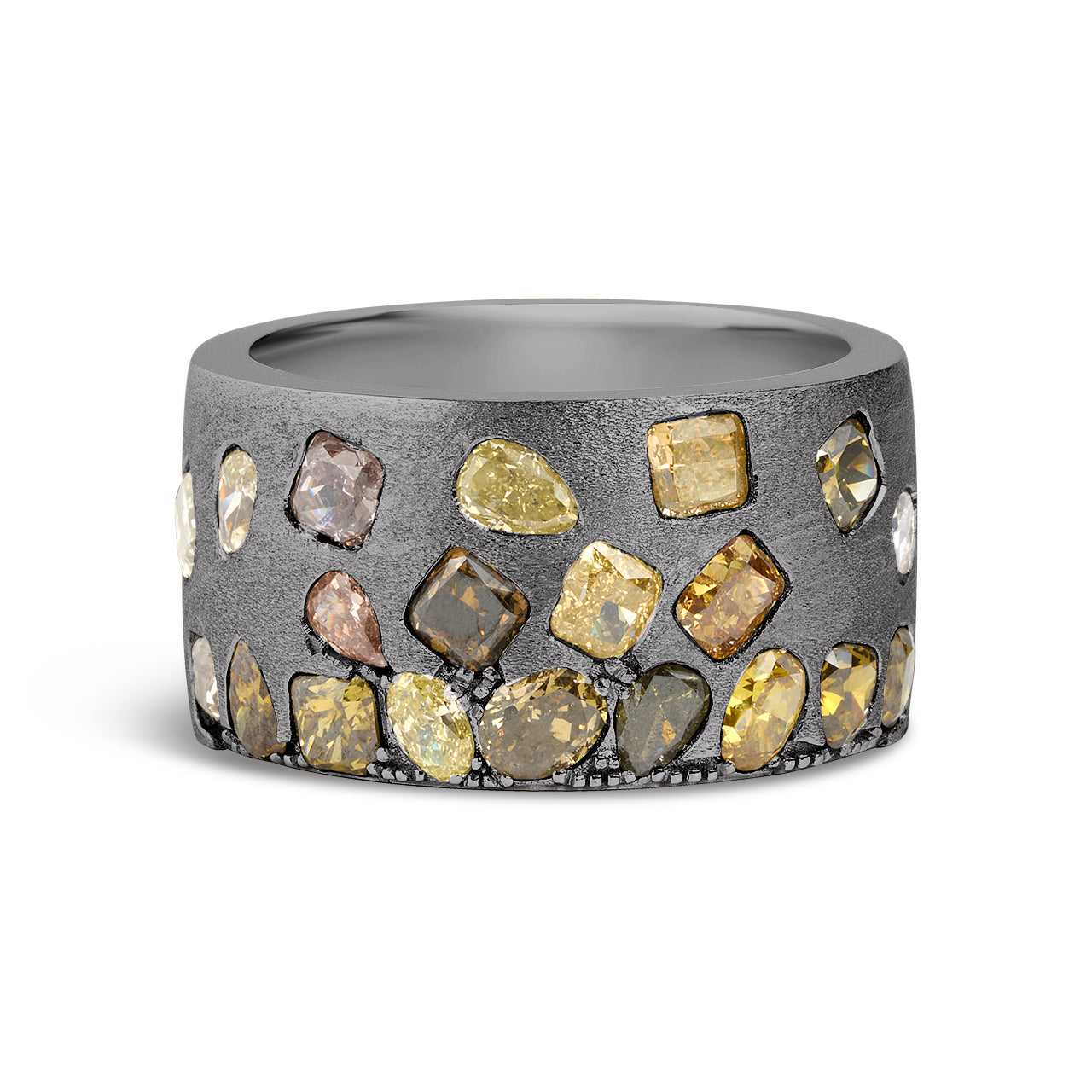Fancy Diamond Confetti Signature Cigar Band