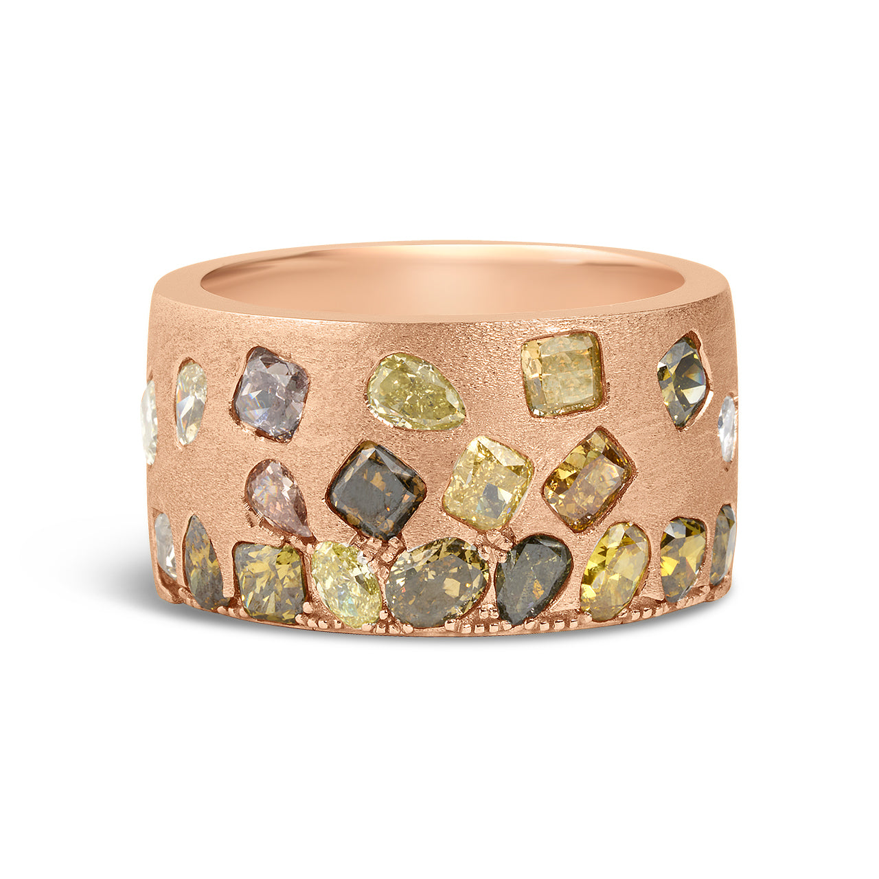 Fancy Diamond Confetti Signature Cigar Band