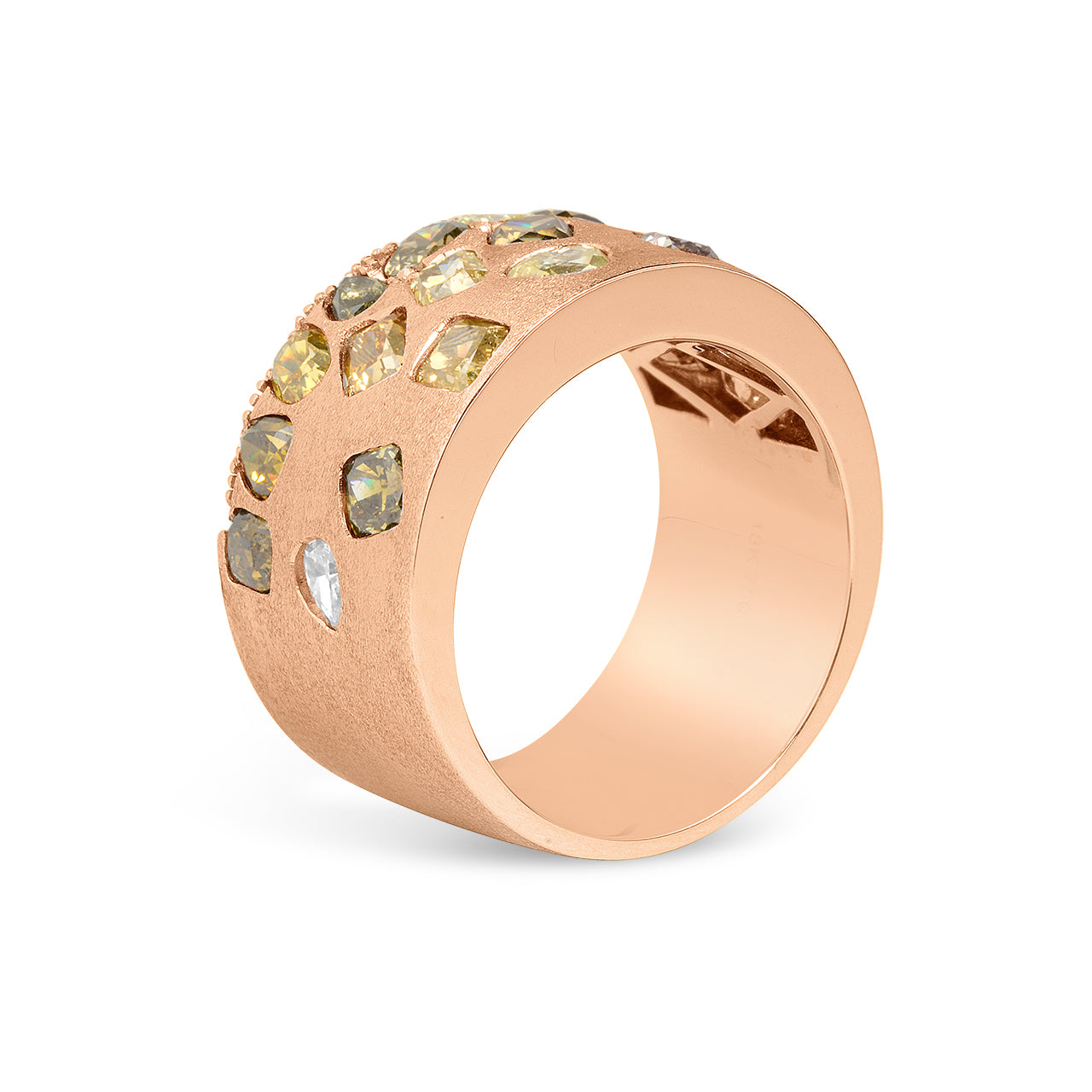 Fancy Diamond Confetti Signature Cigar Band