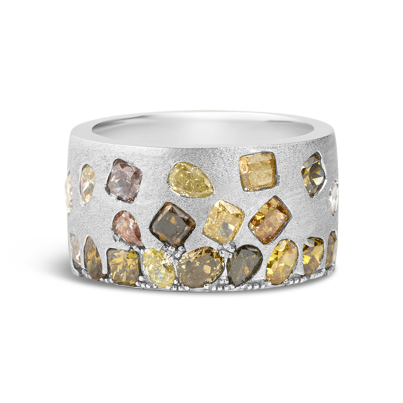 Fancy Diamond Confetti Signature Cigar Band