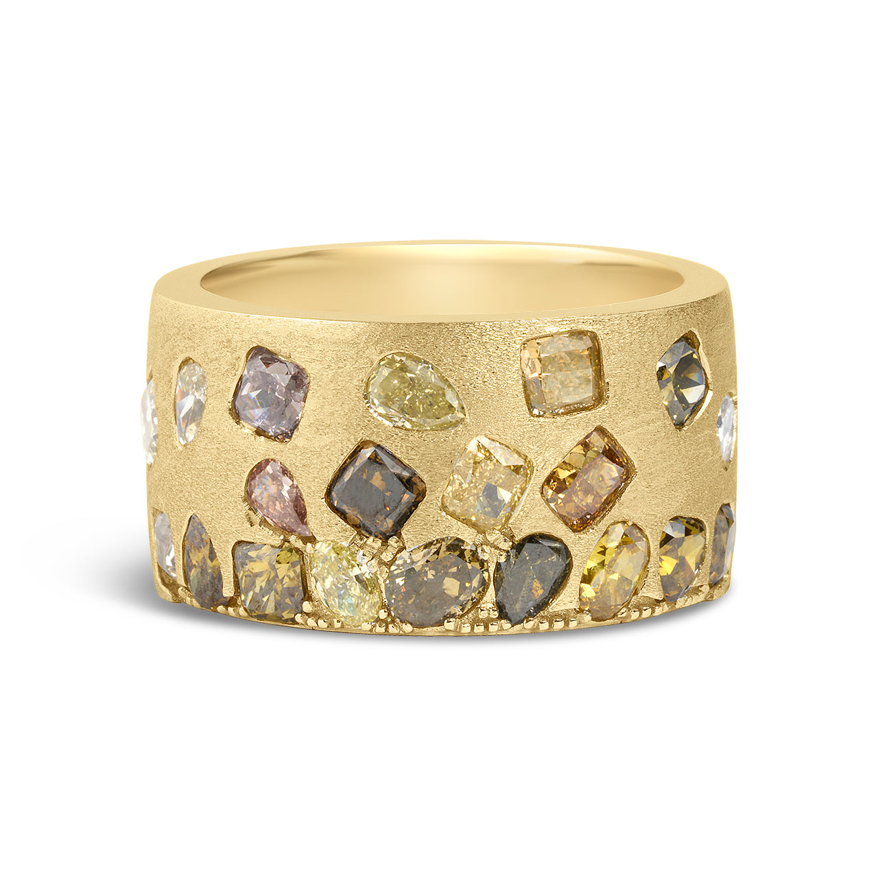 Fancy Diamond Confetti Signature Cigar Band