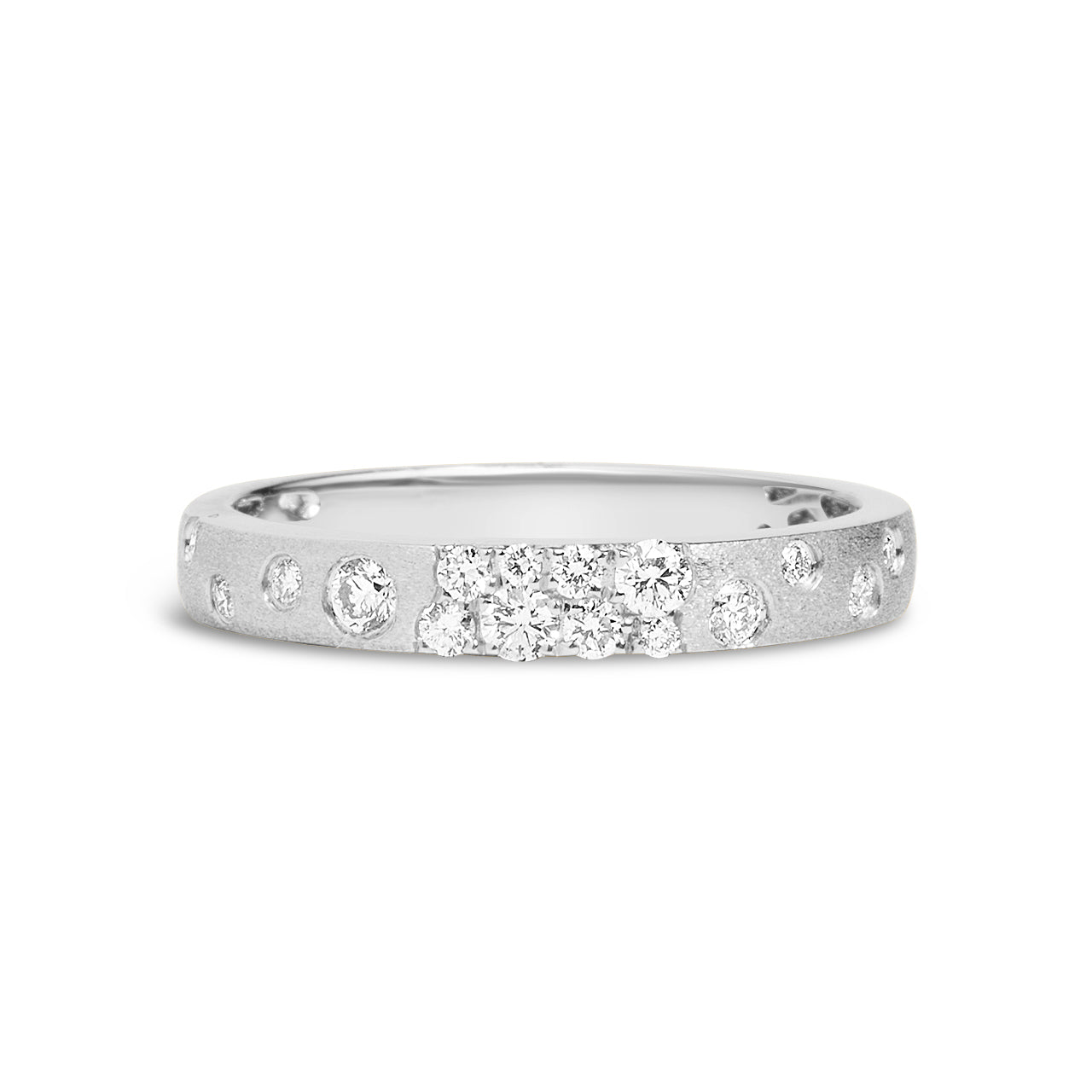 Diamond Confetti Stackable Band
