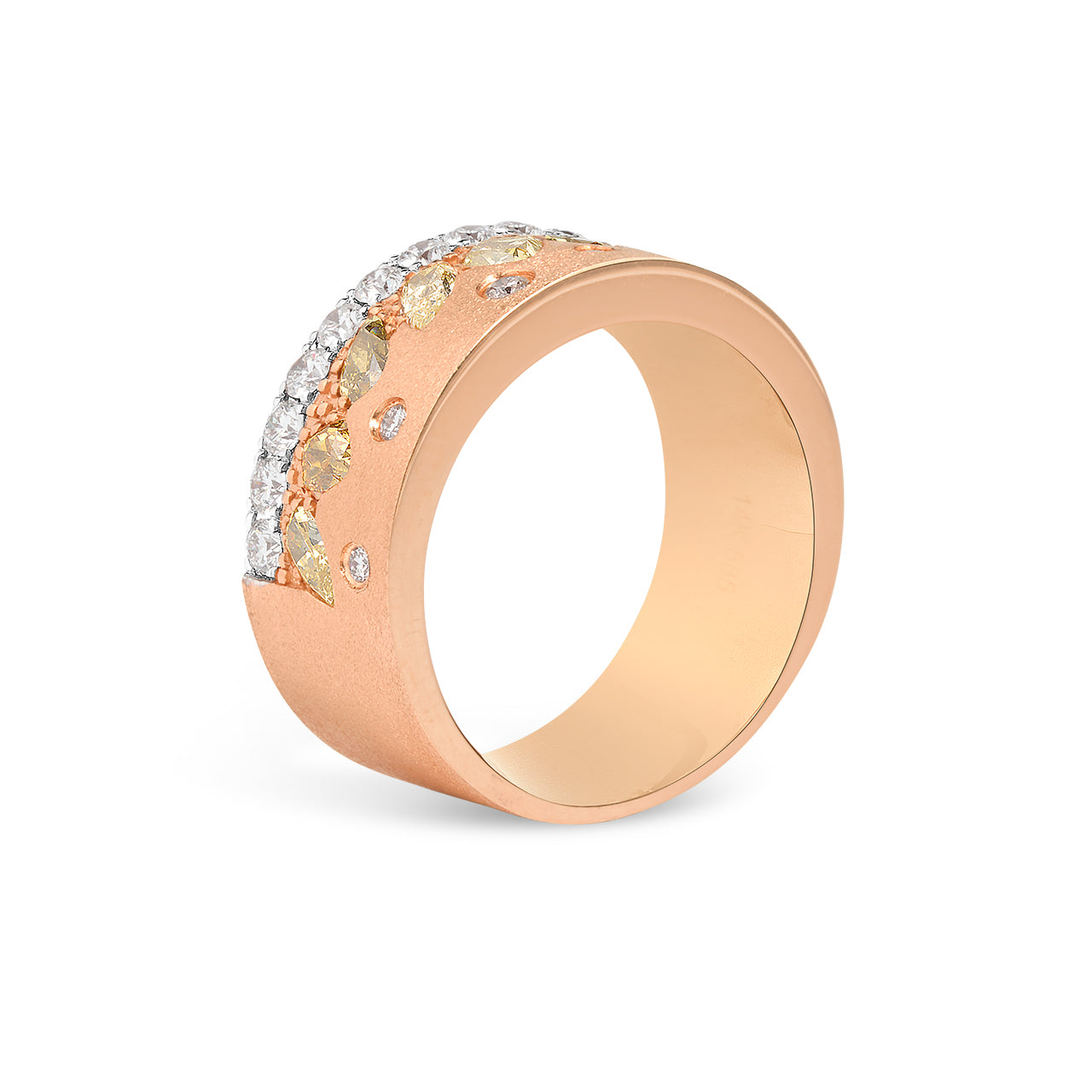 Fancy Diamond Confetti Stack Cigar Band