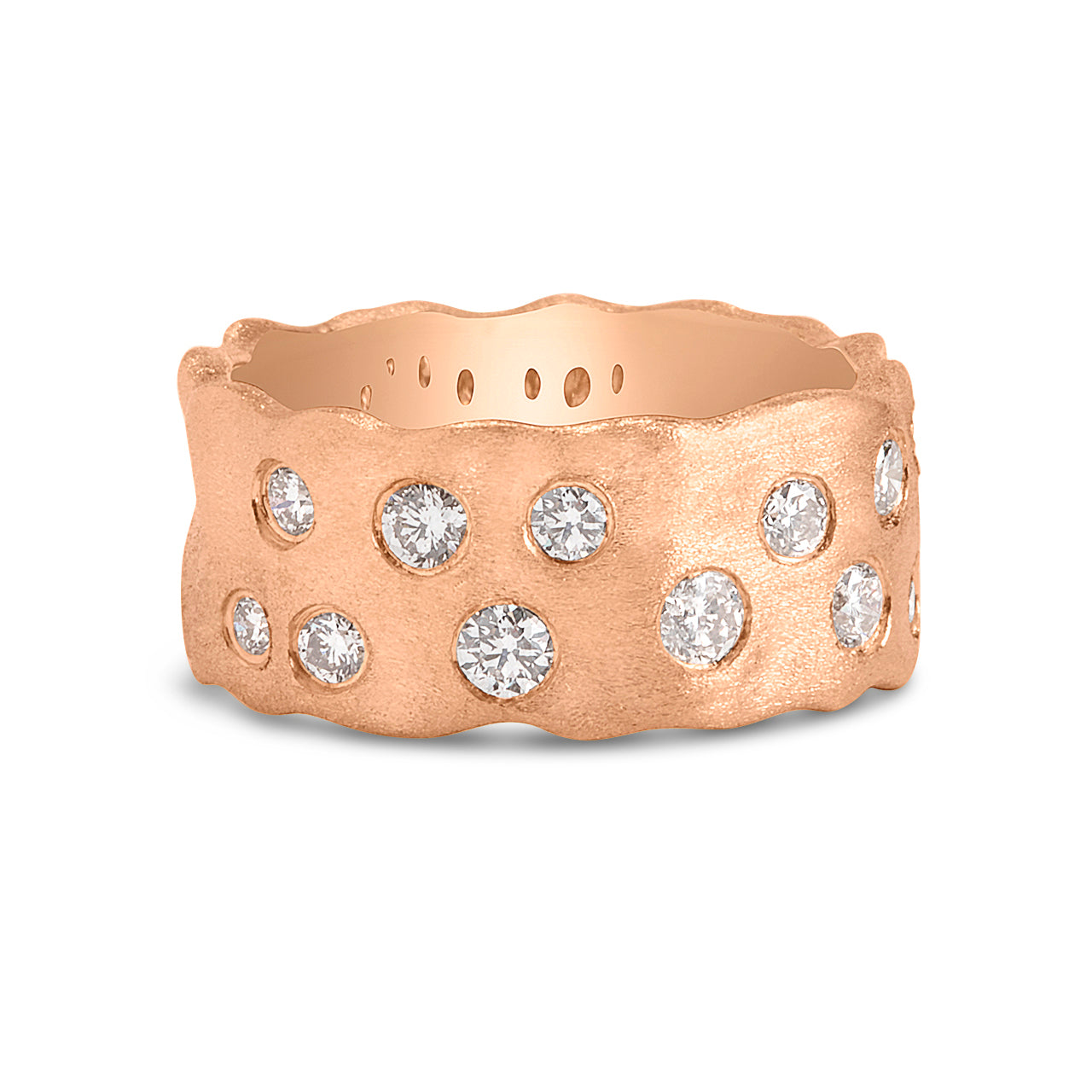 Diamond Scatter Artisan 9mm Band