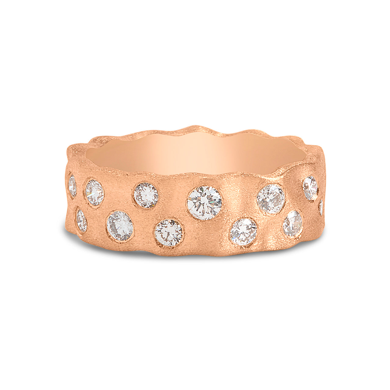 Diamond Scatter Artisan 6.3mm Band
