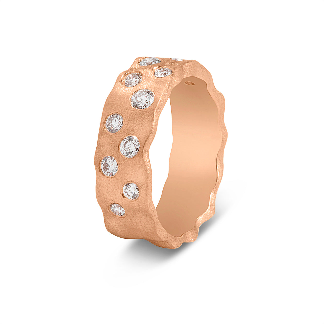 Diamond Scatter Artisan 6.3mm Band