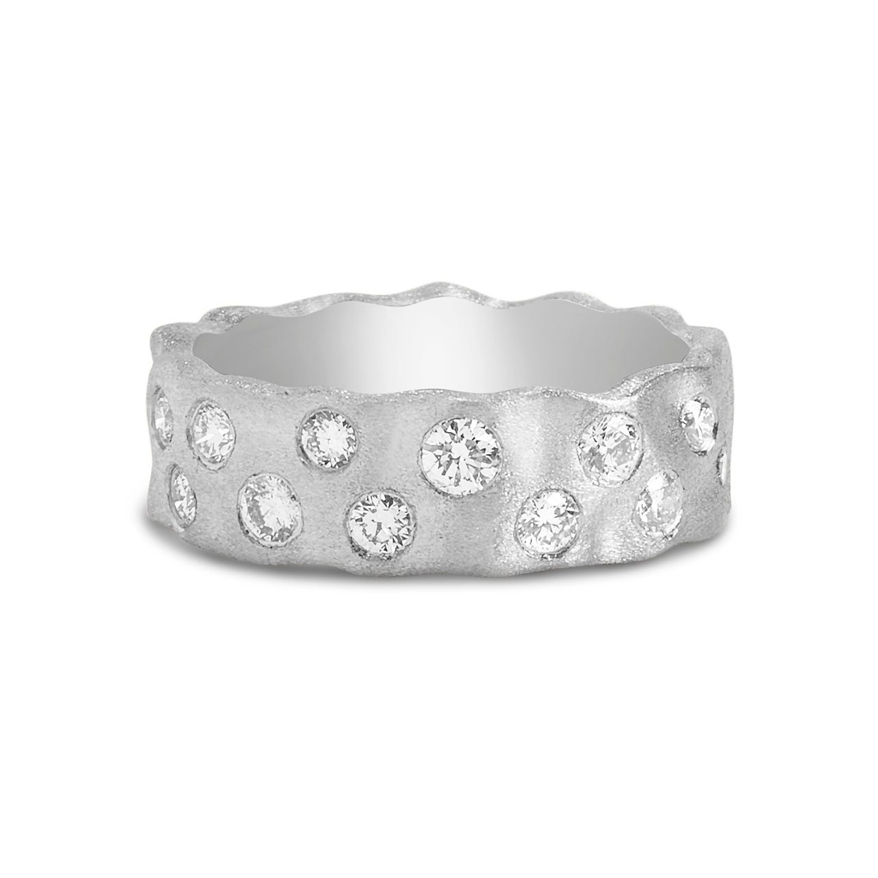 Diamond Scatter Artisan 6.3mm Band