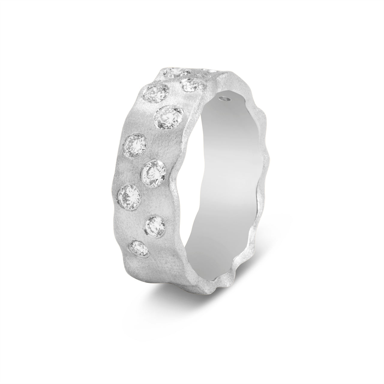 Diamond Scatter Artisan 6.3mm Band