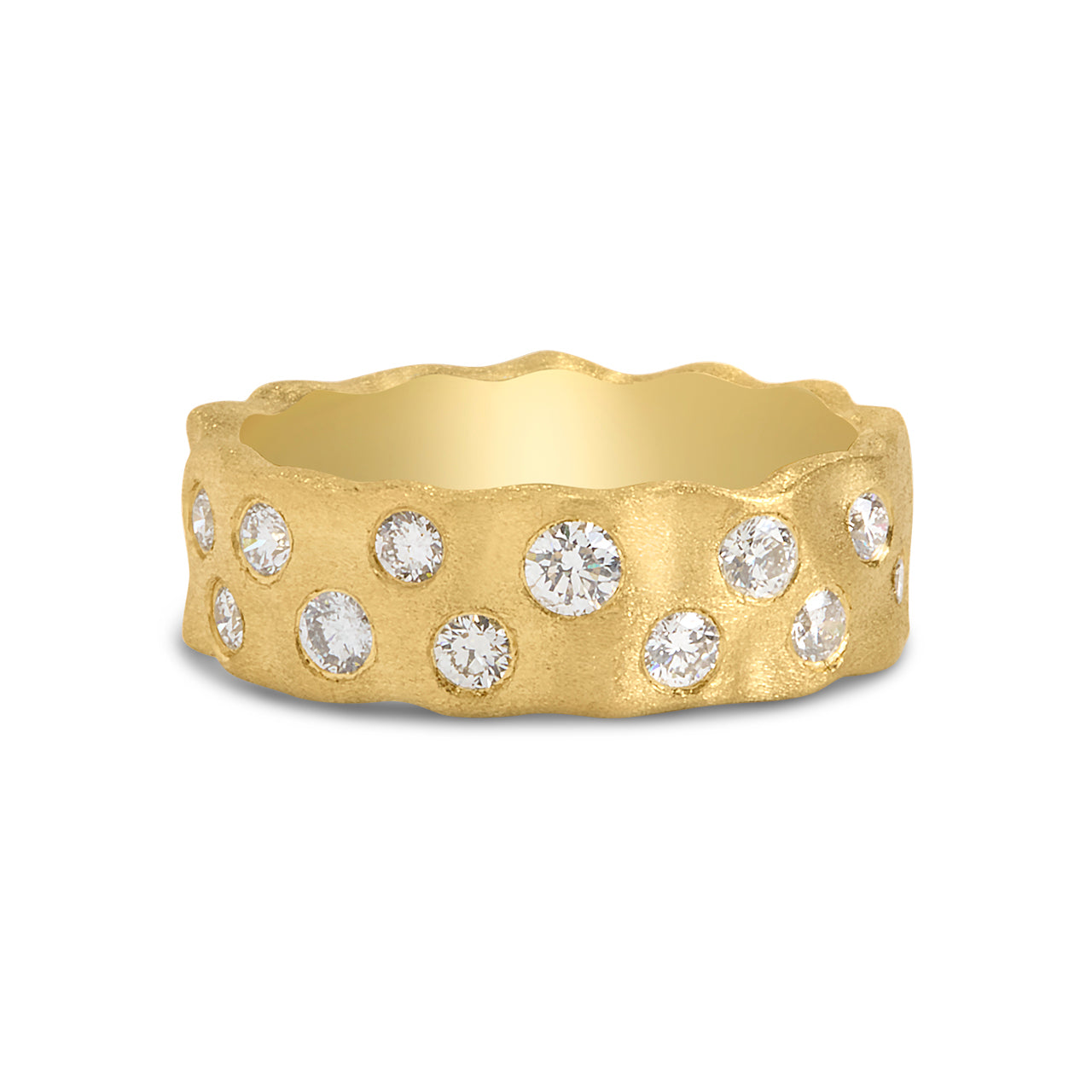 Diamond Scatter Artisan 6.3mm Band