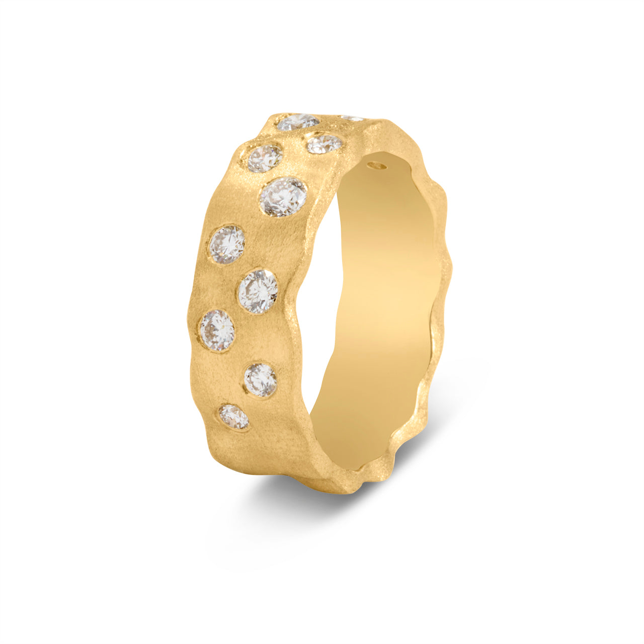 Diamond Scatter Artisan 6.3mm Band
