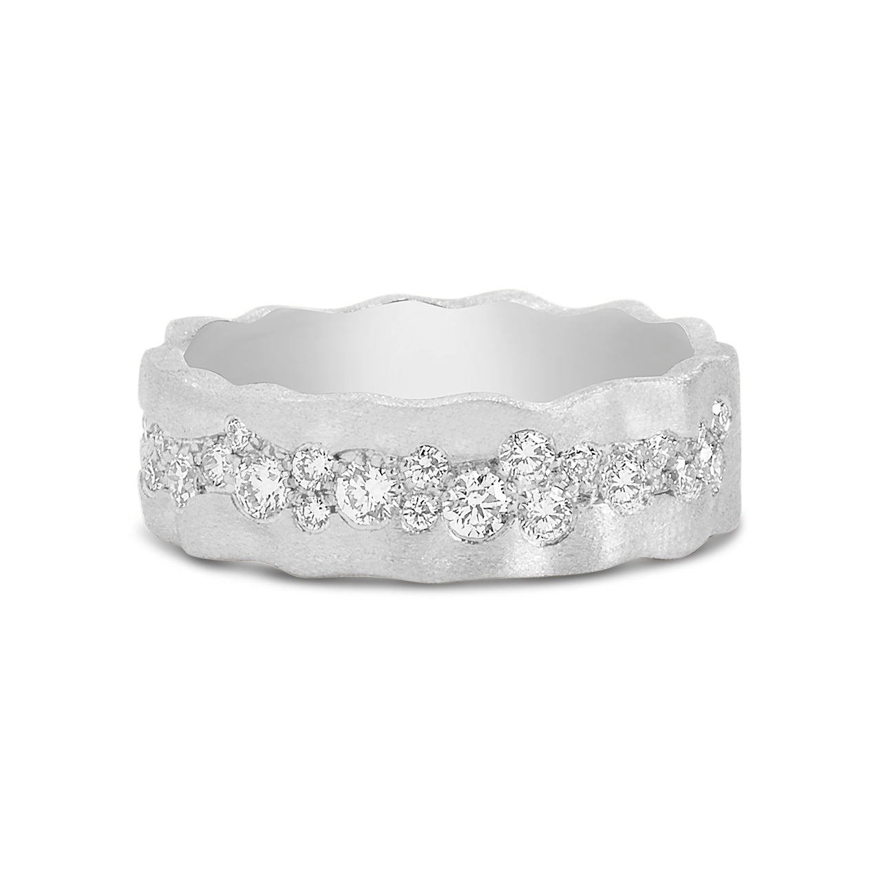 Diamond Line Artisan 6.4mm Band