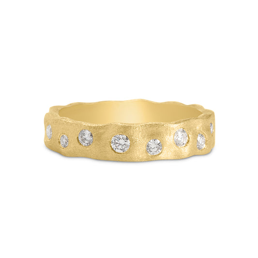 Diamond Scatter Artisan 4.5mm Band