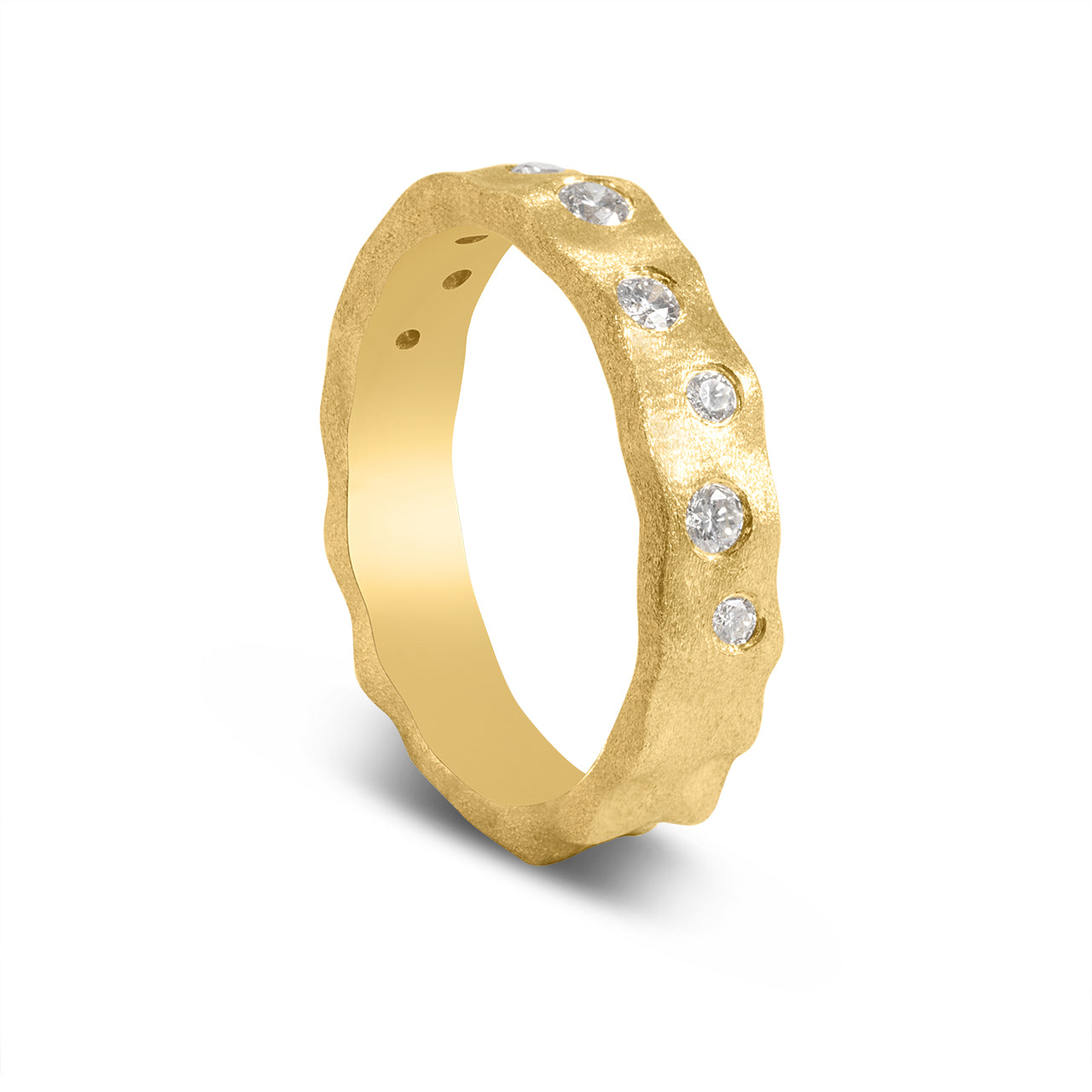 Diamond Scatter Artisan 4.5mm Band