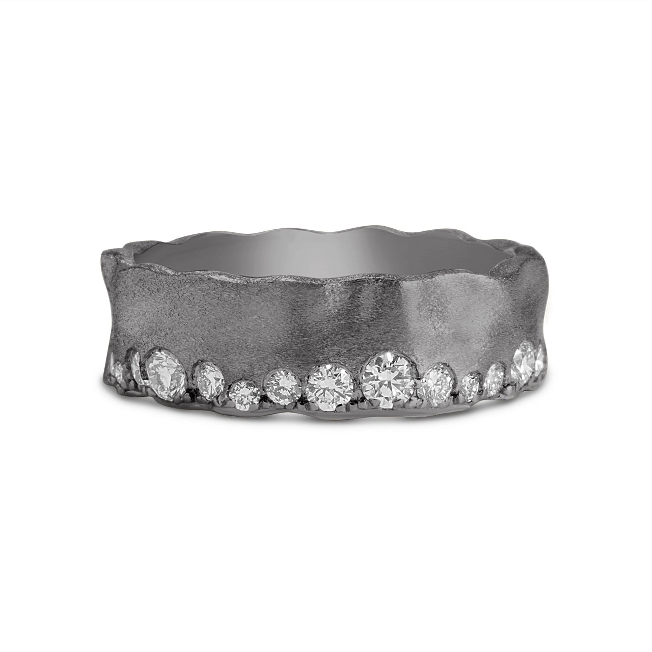 Diamond Offset Artisan Band