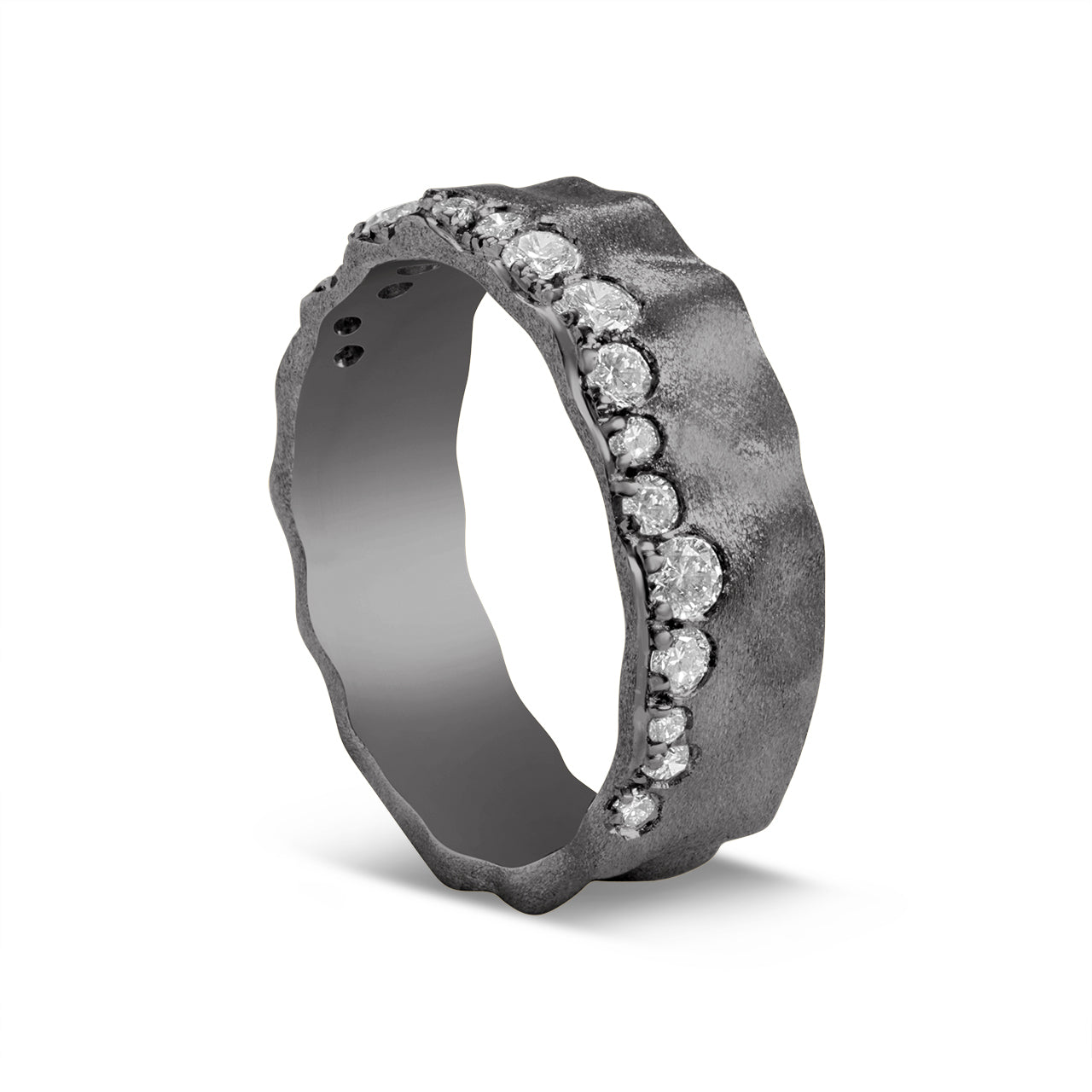 Diamond Offset Artisan Band