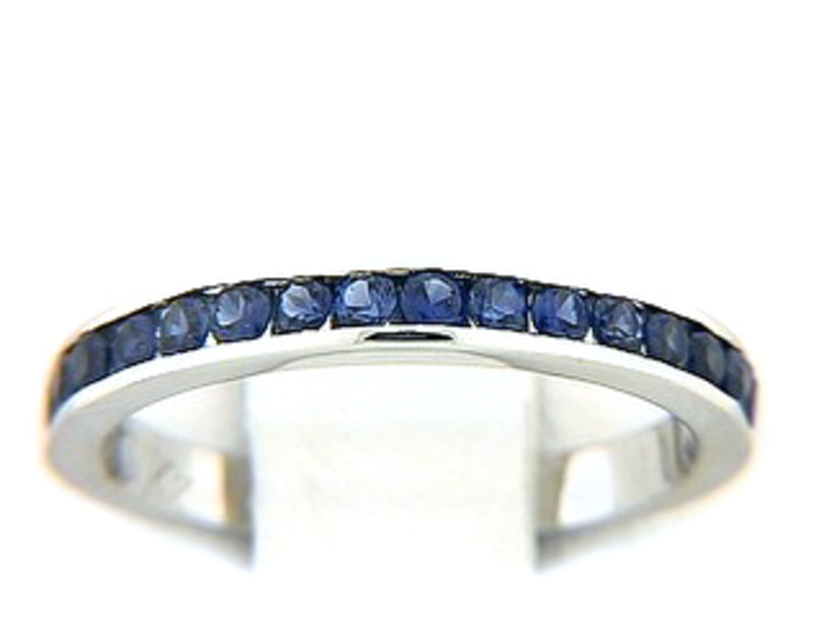 SAPPHIRE RING, 14KW (H)