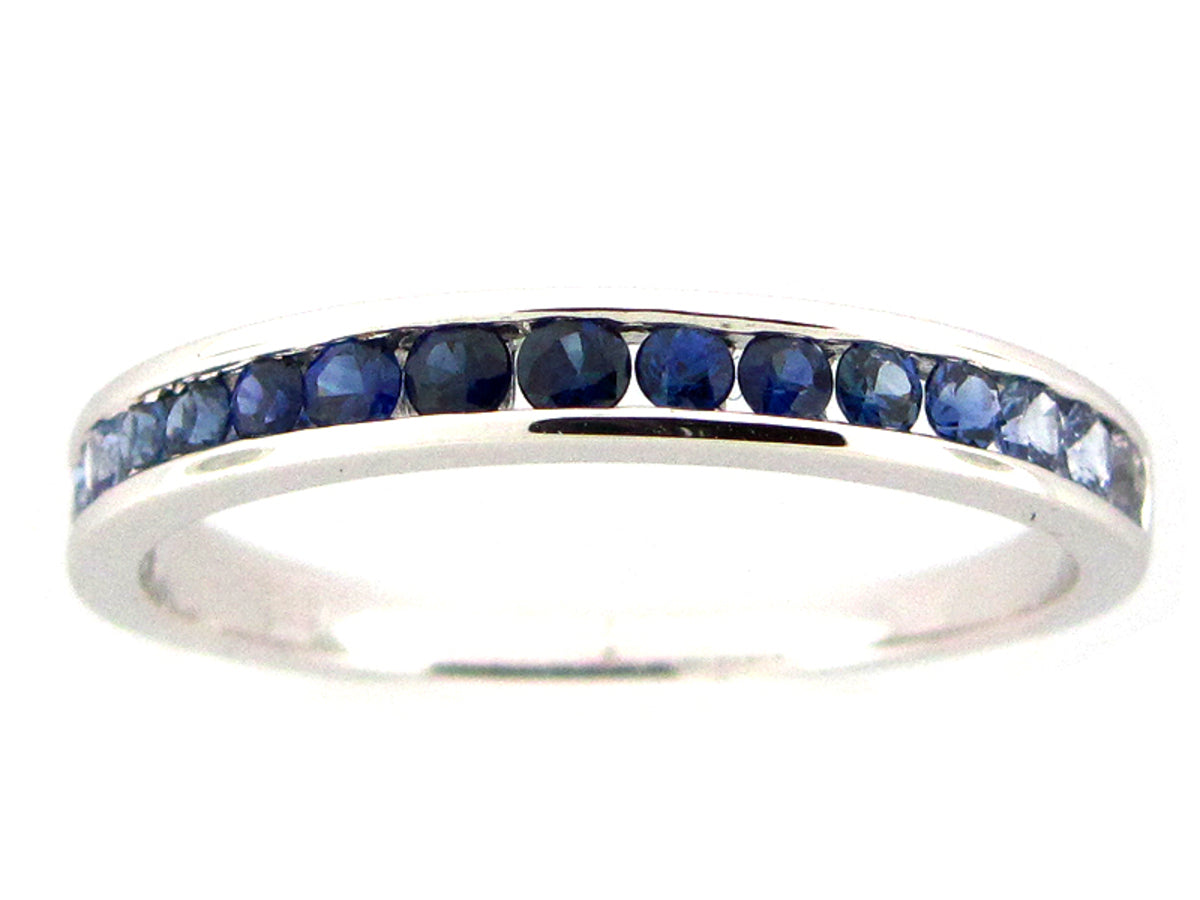 SAPPHIRE RING, 14KW (H)
