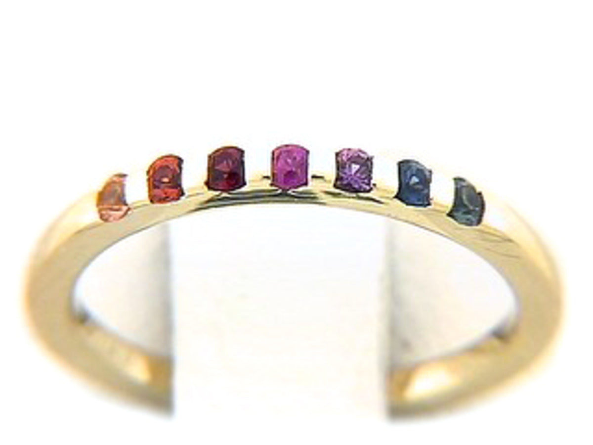RAINBOW SAPPHIRE RING