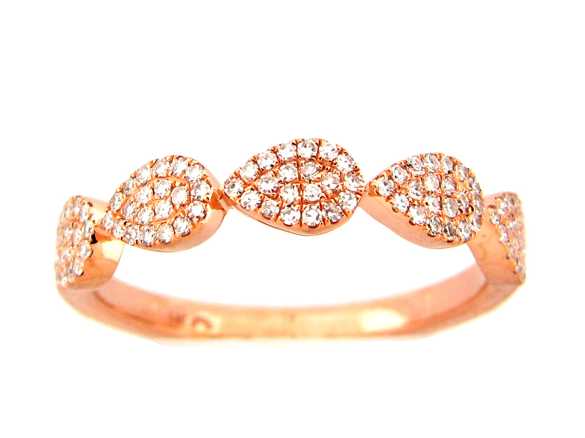 DIAMOND PEAR RING