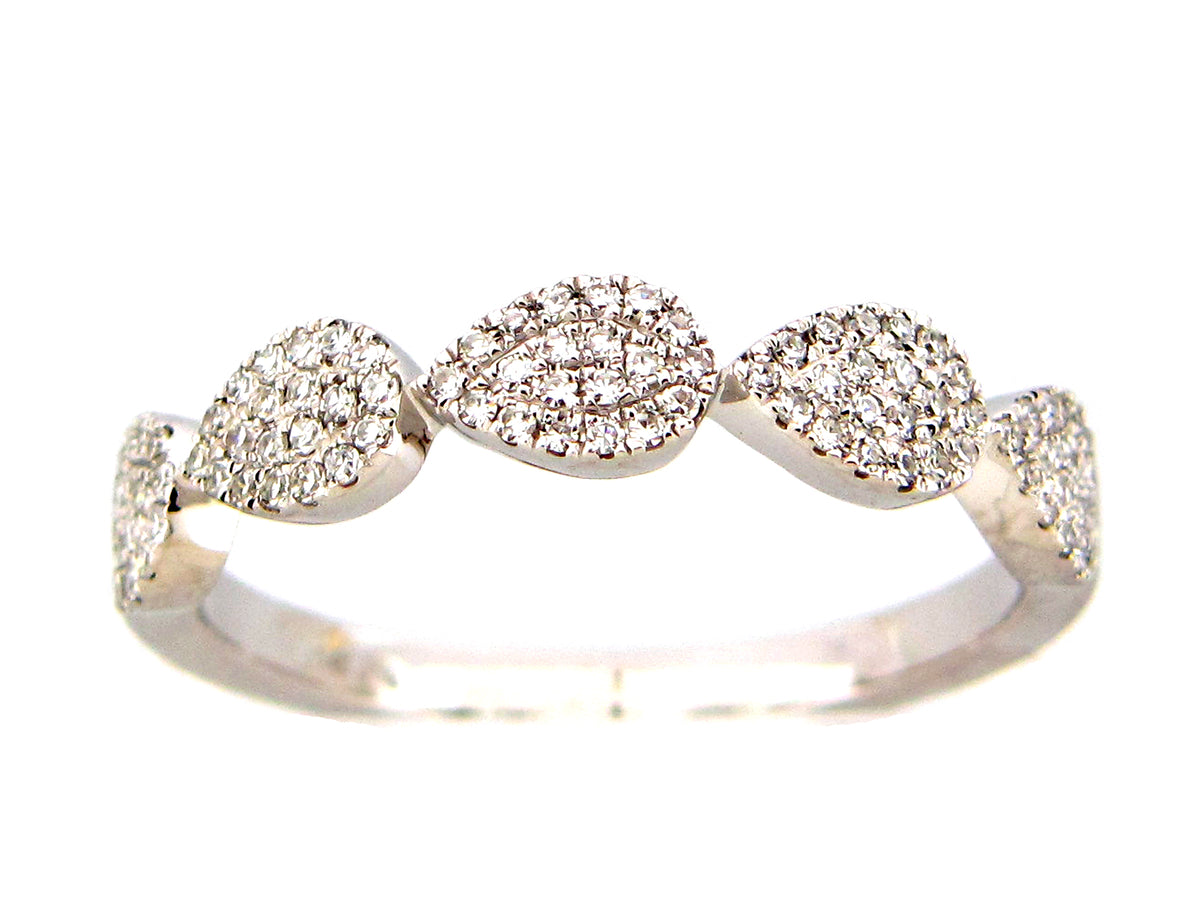 DIAMOND PEAR RING
