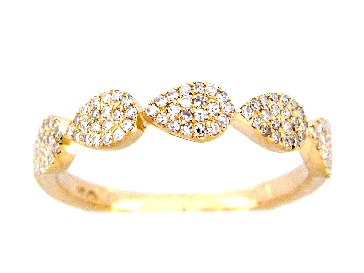 DIAMOND PEAR RING