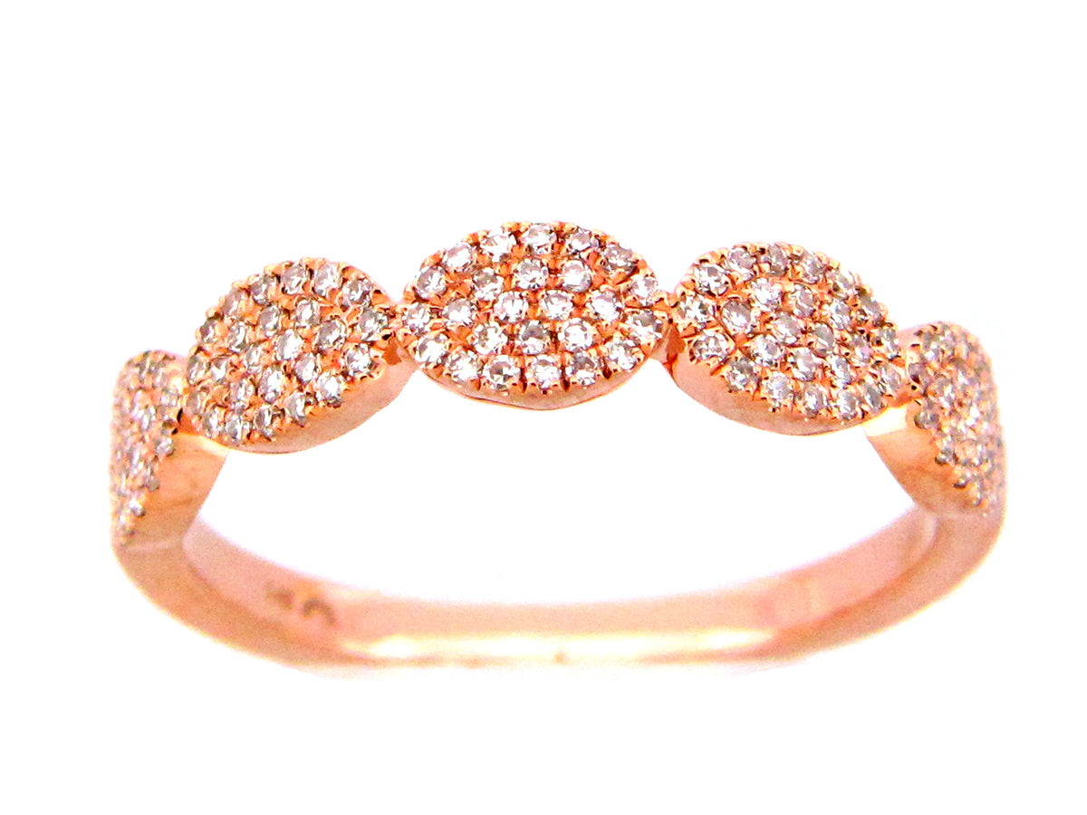 DIAMOND OVAL RING