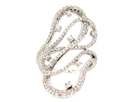 DIAMOND RING, 14KW (N)