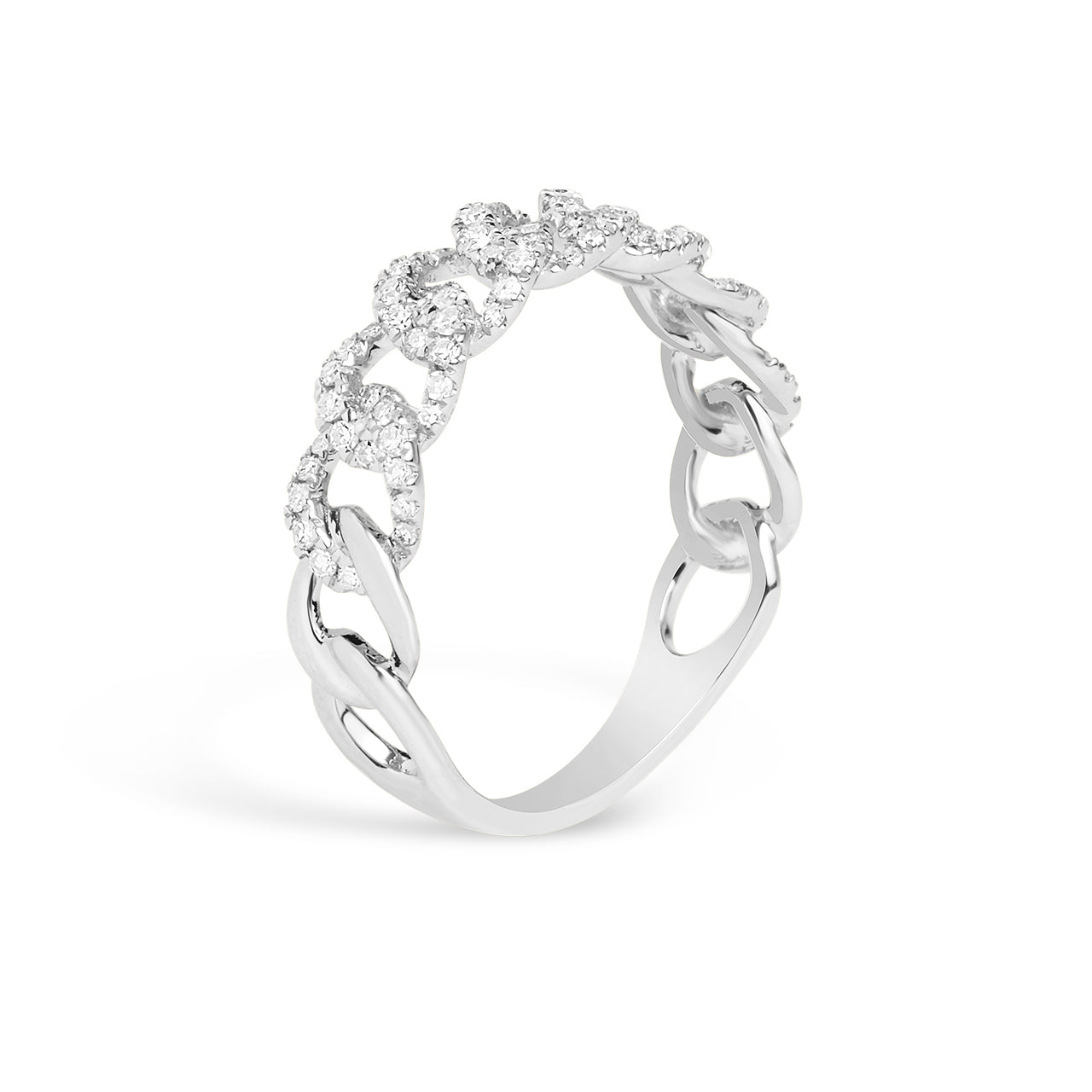 Diamond Curb Link Band