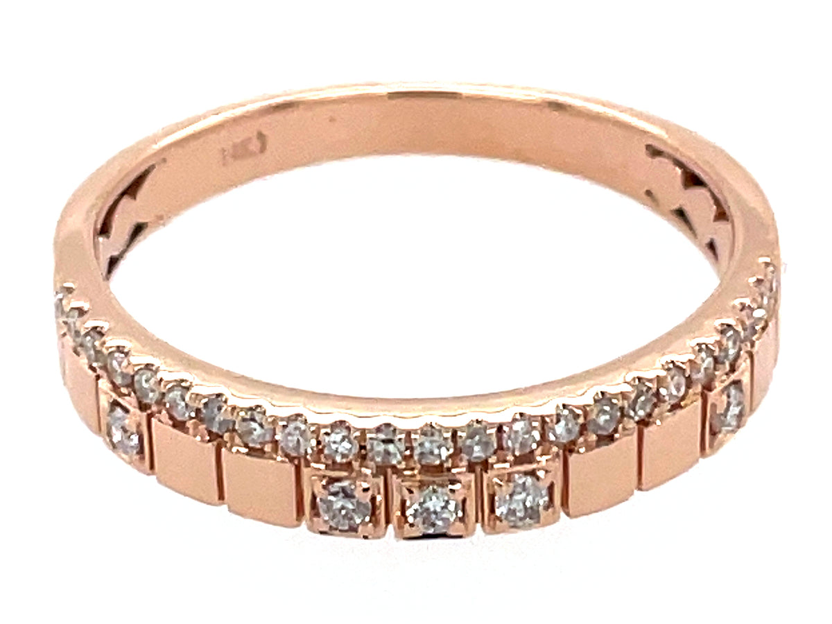 DIAMOND PANEL RING