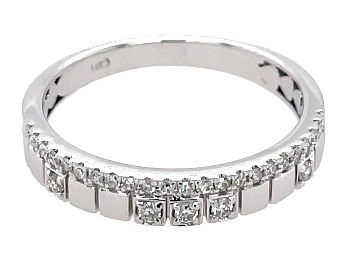 DIAMOND PANEL RING