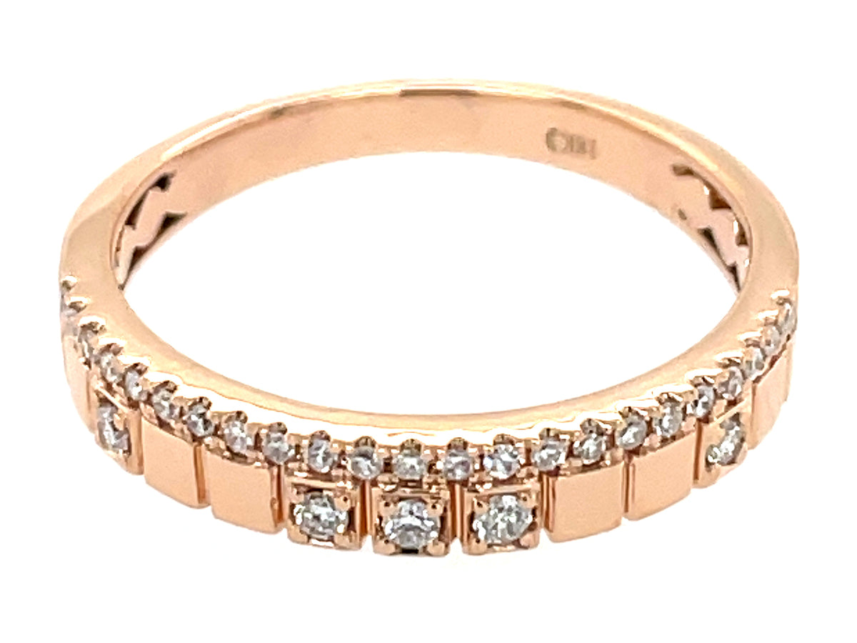 DIAMOND PANEL RING