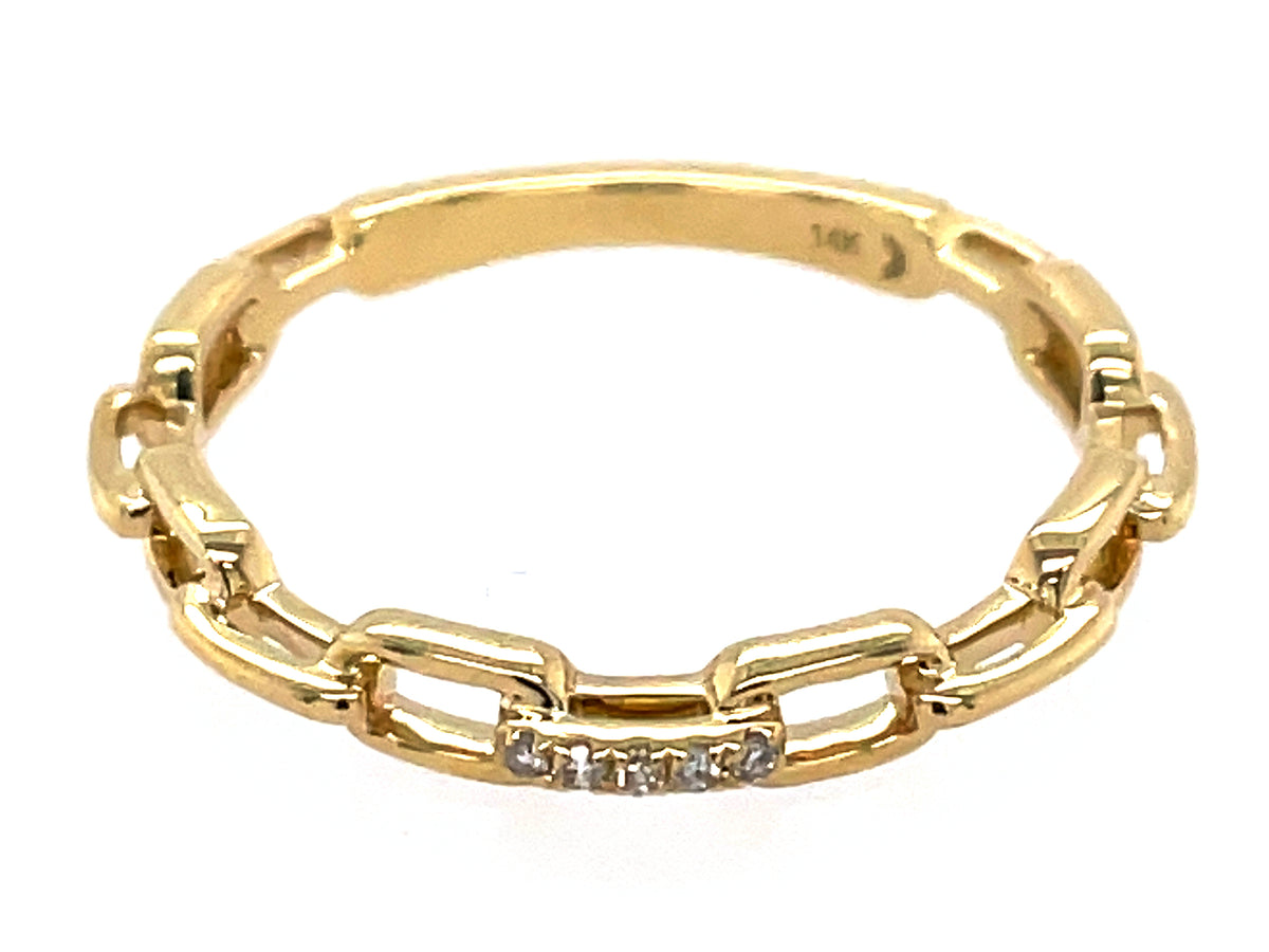 DIAMOND LINK RING