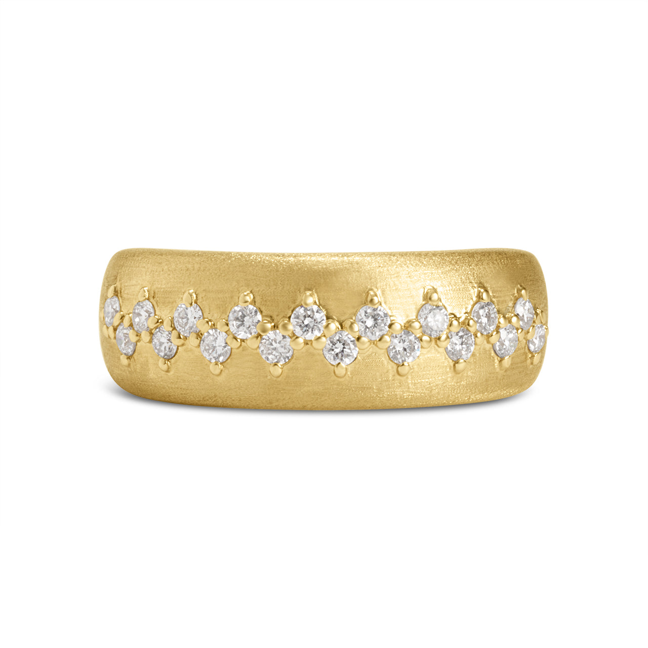 Diamond Stitch Ring