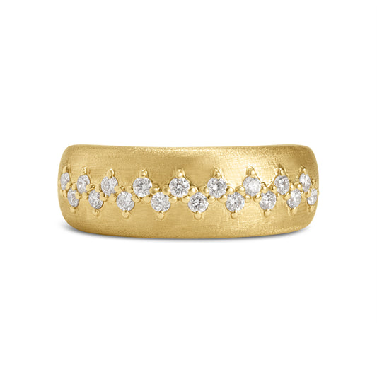 Diamond Stitch Ring