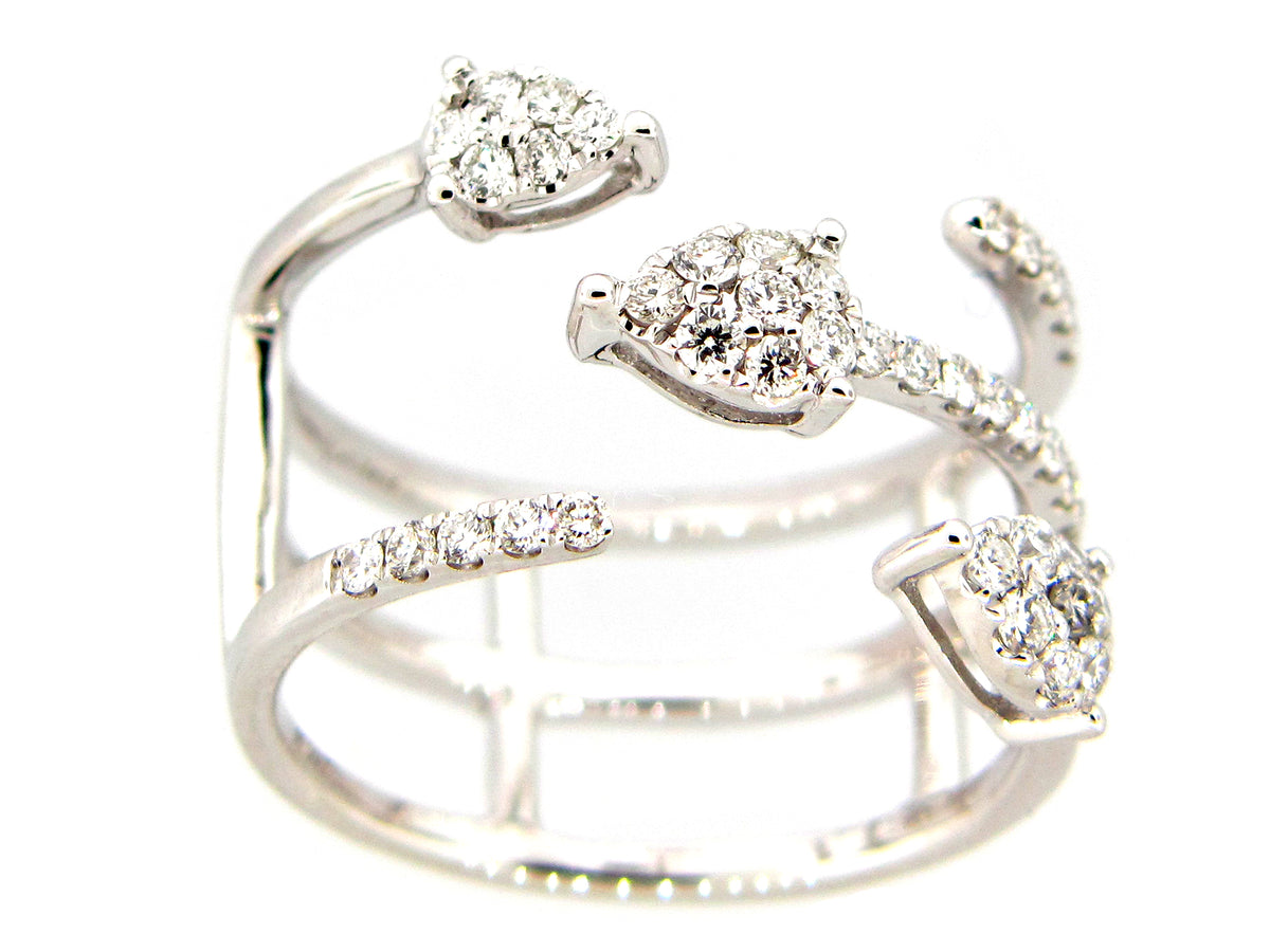 DIAMOND RING, 14KW (N)