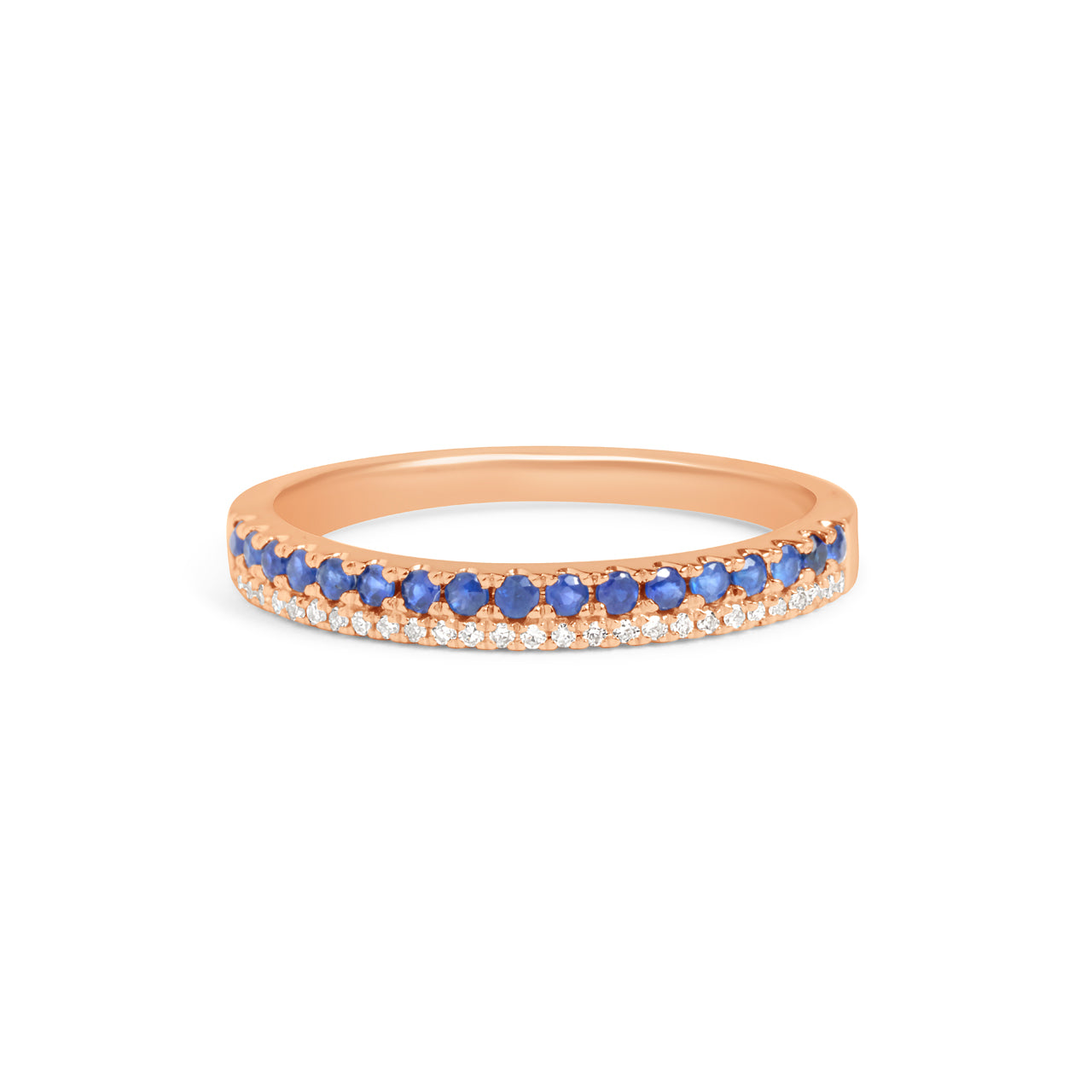 Sapphire & Diamond Duet Band