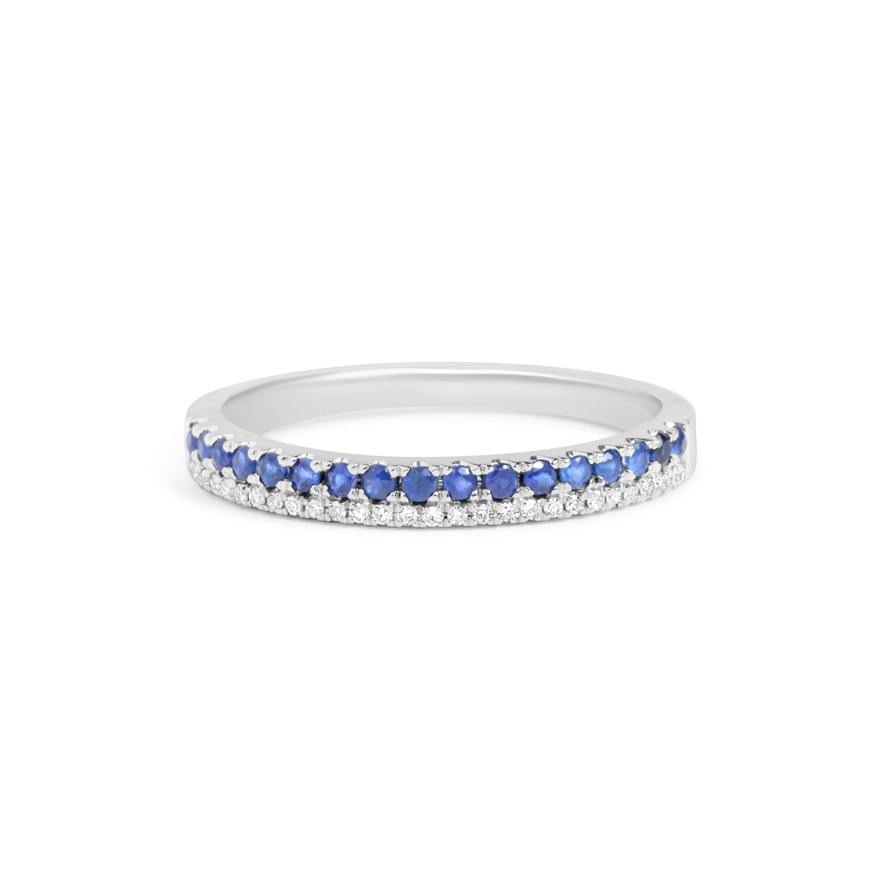 Sapphire & Diamond Duet Band