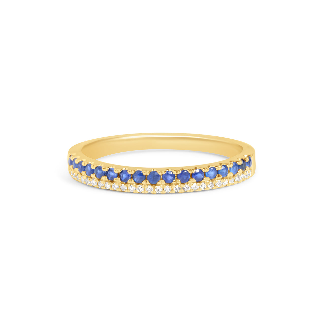 Sapphire & Diamond Duet Band