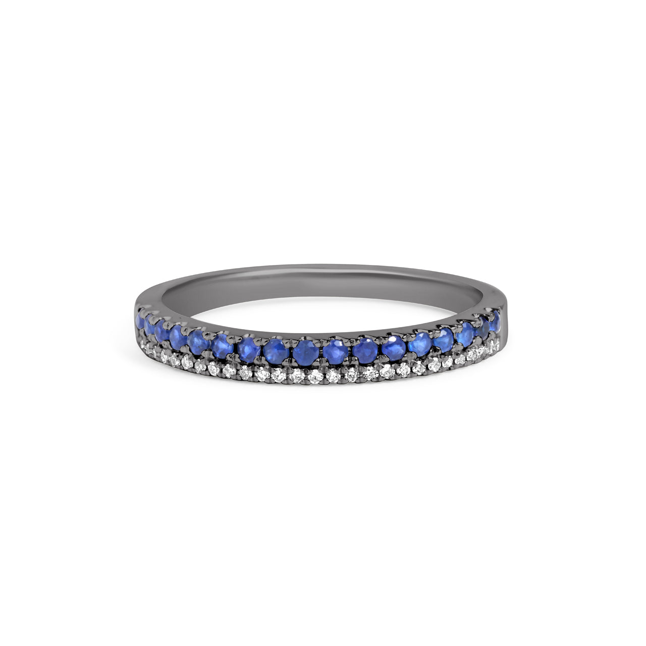 Sapphire & Diamond Duet Band