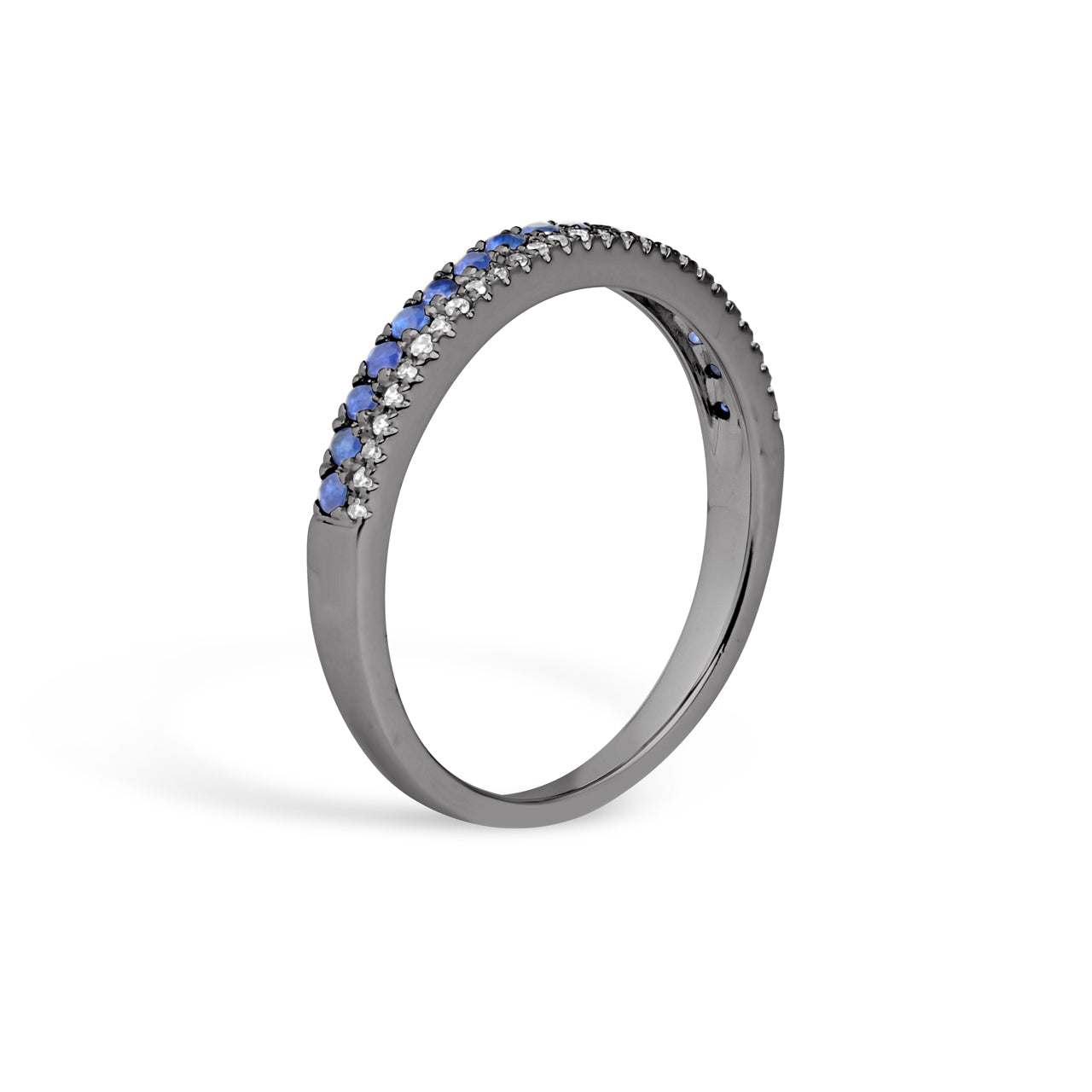 Sapphire & Diamond Duet Band