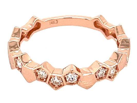 DIAMOND PENTAGON RING
