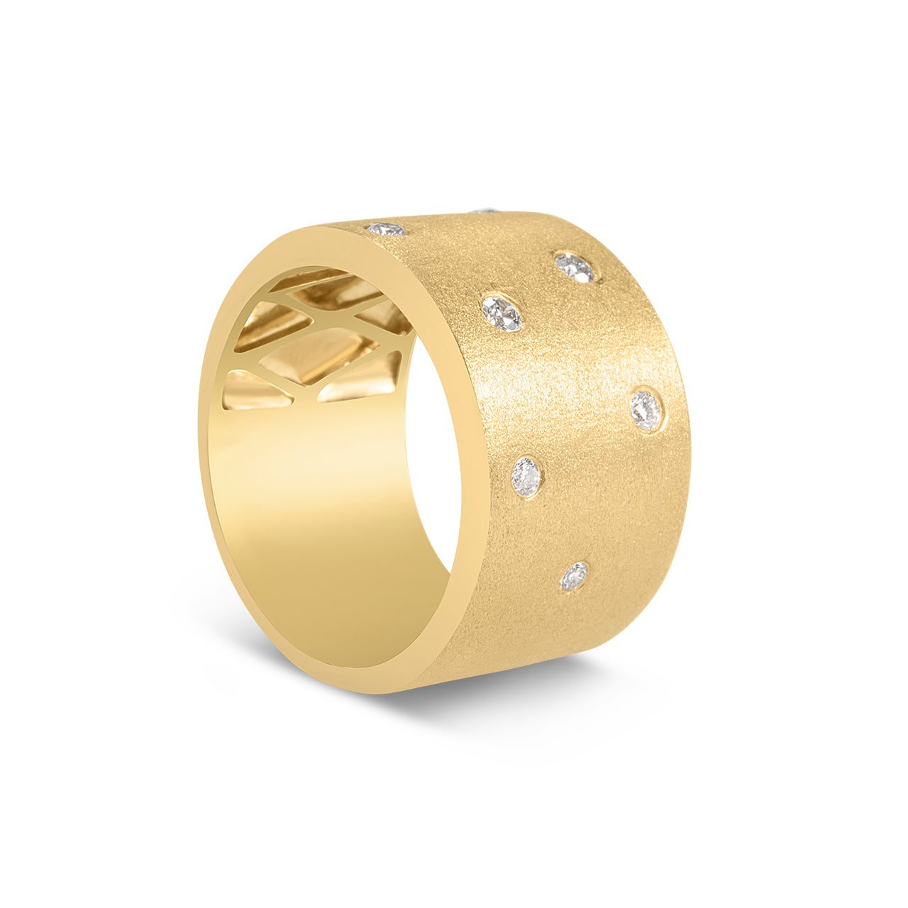 Diamond Flush Wide Cigar Band