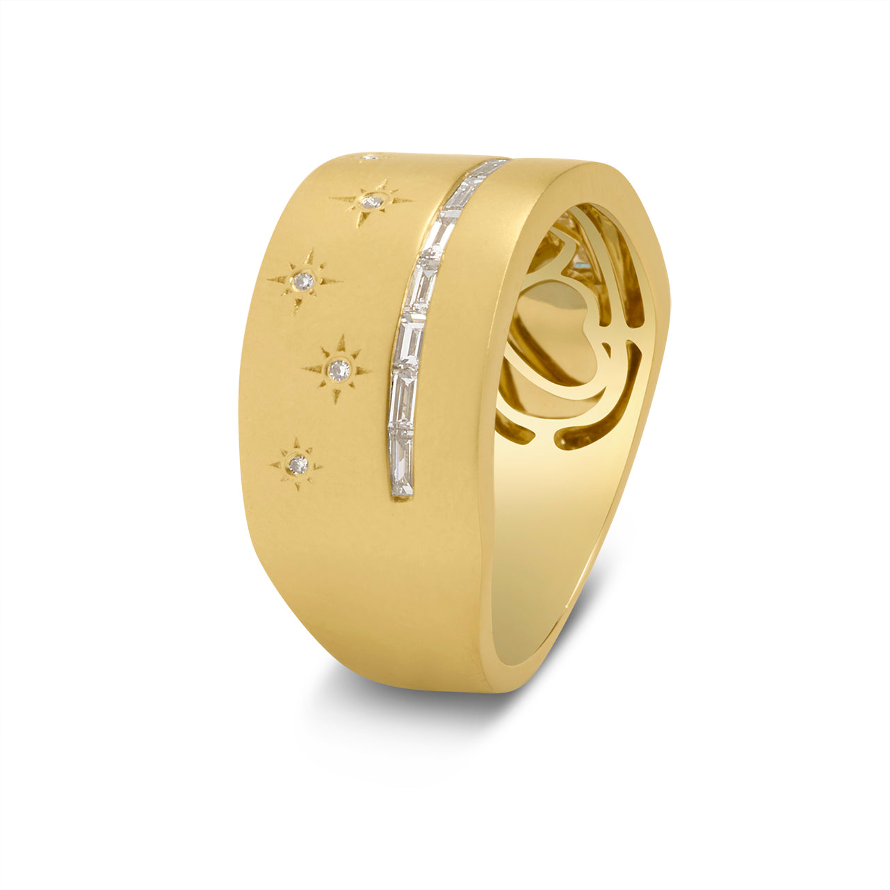 Diamond Celestial Tapered Cigar Band